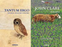 Lançamento dos livros “Tartum Ergo” e “John Clare Poemas” no Rio de Janeiro