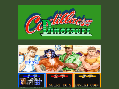 Cadillacs & Dinosaurs (arcade): um clássico da porrada tipo beat