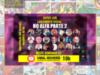 HQ ALFA PARTE 2: Lançamento on line de um dos quadrinhos brasileiros mais esperados do ano