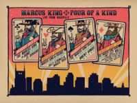 O fenômeno da música Marcus King acaba de anunciar sua série de shows online, “Four of a Kind, Live From Nashville”