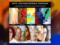 ARTE CONTEMPORÂNEA FEMININA: Projeto reúne 5 mostras individuais de 5 artistas mulheres em 5 salas simultaneamente, de forma presencial e tour virtual