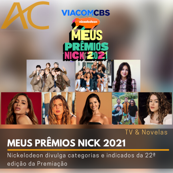 Meus Prêmios Nick: Nickelodeon divulga categorias e indicados da