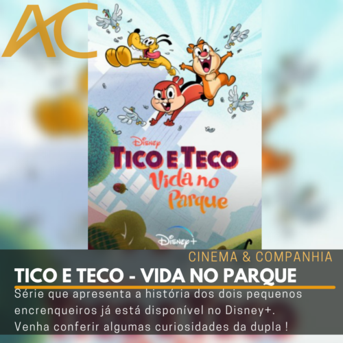 DVD Filme Tico e Teco