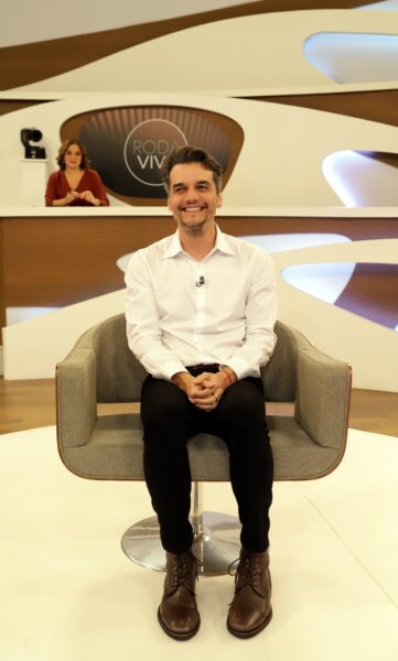 Wagner Moura no Roda Viva - Foto: Divulgação