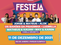 Festeja anuncia edição no Rio de Janeiro dia 11 de dezembro de 2021, no Parque Olímpico