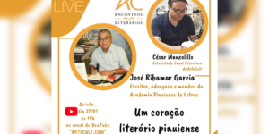 AC LIVE : AC Encontros Literários recebe nessa próxima quinta-feira em live o escritor José Ribamar Garcia