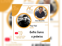 AC LIVE : AC Encontros Literários recebe nessa próxima segunda-feira em live o escritor TIAGO FEIJÓ