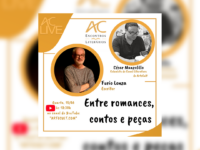 AC LIVE : AC Encontros Literários recebe nessa próxima quarta-feira (15/06) o escritor FURIO LONZA