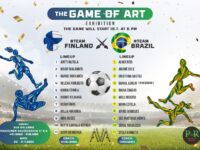 Ava Galleria abre a exposição “The Game of Art”, unindo artistas plásticos brasileiros e finlandeses em um jogo de diversidade cultural, com curadoria de Helena e Edson Cardoso.