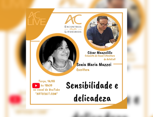 AC LIVE Literatura: SONIA MARIA MAZZEI é a convidada do AC Encontros Literários nessa terça-feira (16/07)