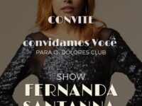 FERNANDA SANTANA: Cantora faz show no Dolores Club com Quarteto Jazz nessa quinta feira 13/10 às 19h