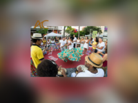 AFROLAJE: Grupo Cultural se apresenta no palco do Polo Educacional Sesc, em Jacarepaguá