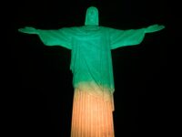PELÉ: Cristo Redentor terá iluminação especial em homenagem ao ídolo mundial do futebol