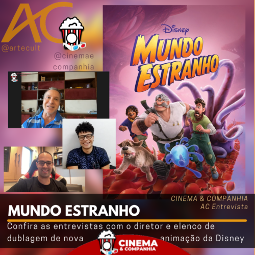 Nova animação da Disney, Mundo Estranho é principal estreia nos