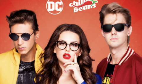 Personagens da DC estrelam a nova coleção exclusiva de óculos e relógios da Chilli Beans