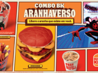 Burger King® e Sony lançam Combo BK Aranhaverso em celebração ao novo filme do  Homem Aranha™: através do Aranhaverso