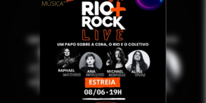 RIO + ROCK: Não perca a live de apresentação do coletivo que vai fomentar o rock no Rio de Janeiro! Dia 08/06 às 19h