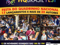 HQBRASIL FEST 2023: Evento em São Paulo traz mais de 20 autores do Quadrinho Nacional