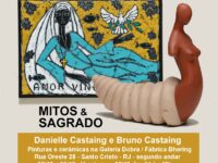 A Galeria Dobra abre a exposição ‘Mitos & Sagrado’, no próximo dia 02.12 (sábado), trazendo os artistas Danielle Castaing e Bruno Castaing, inspirados pela mitologia e arte clássica.