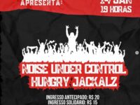 RIO+ROCK: NOISE UNDER CONTROL e HUNGRY JACKALZ no Macaco Caolho Pub