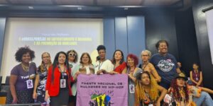 Flávia Souza, do Grupo Afrolaje,  reúne ativistas para  o 9º Fórum Nacional de Mulheres no Hip Hop