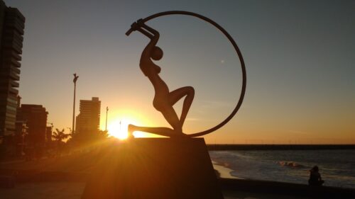 Sunset no Ceará em foto de Alvaro Tallarico