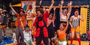 O instituto cultural ESLIPA, apresenta o espetáculo gratuito “Sonhos, palhaçadas e outras utopias”, dia 25/07, no Largo do Machado