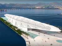 O Futurístico Museu do Amanhã será inaugurado no Rio de Janeiro dentro de um mês