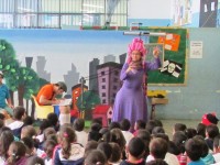 Clubinho de Planeta em Cena diverte e conscientiza público infantil no Piauí