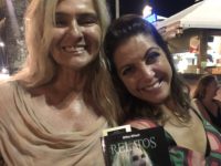 Lançamento do livro ‘Relatos’, primeiro da autora BRita BRazil reúne famosos em seu lançamento no Rio de Janeiro.