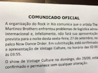 ROCK IN RIO 2019: The Martinez Brothers Cancela Apresentação