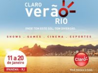 Claro Verão Rio realiza shows gratuitos em Ipanema até 20 de janeiro