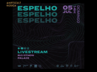 ESPELHO LIVE : O melhor da música eletrônica com transmissão ao vivo, direto do Rooftop do Rio Othon Palace