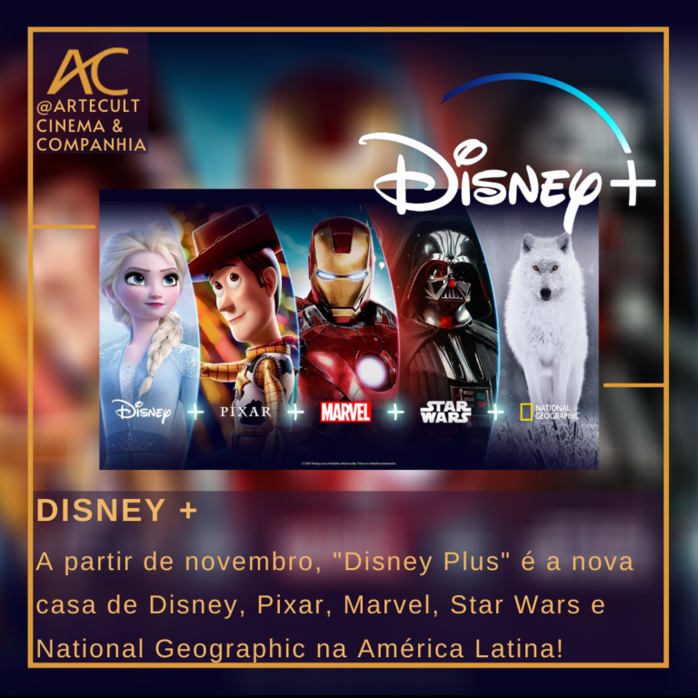 Disney+ A partir de novembro, “Disney Plus” é a nova casa