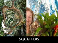Squatters: A exposição da artista plástica Ilca Barcellos, mostra sua trajetória como artista e bióloga, no Espaço Cultural Correios Niterói