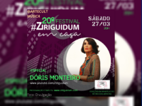 #ZiriguidumEmCasa : 20ª edição do Festival festeja 70 anos de carreira de Dóris Monteiro