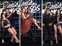 Juliana Didone, Marcello Melo Jr e Rodrigo Simas se preparam para a segunda apresentação do ‘Super Dança dos Famosos’