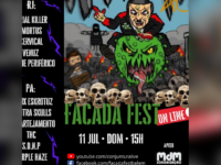 FACADA FEST ONLINE: Curte Punk e Hardcore? Então conheça e acompanhe o Festival underground independente antifascista