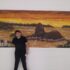 Augusto Mangussi: Menino autista expo pintura na inauguração do ParkShopping