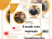 AC LIVE: AC Encontros Literários recebe nessa próxima terça-feira em live o escritor e diplomata Jorge Sá Earp