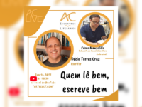 AC LIVE Literatura: DÉCIO TORRES CRUZ é o convidado do AC Encontros Literários nessa quarta (16/11)