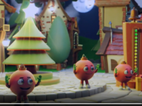 Afiliada Globo cria animação de Natal