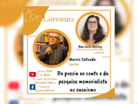 AC LIVE – Literatura: Venha conhecer um pouco da vida e obra de Márcio Catunda, diplomata e escritor. Conversaremos com ele ao vivo, nessa sexta-feira (14/04) às 18h30!