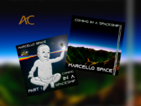 Coming in a Spaceship:  Produtor musical e sound designer Marcello Space comemora 1 ano do álbum, trazendo os dois álbuns de mesmo nome, “Pt. 1 e Pt. 2”, com 13 músicas autorais