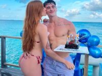 Alex Mapeli: Influencer celebra seu 25º aniversário com sua noiva Flávia Charallo e sua mãe durante viagem especial às Maldivas