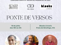 Ibis Libris Editora realiza a Ponte de Versos de julho com Imortais da ABL,  no dia 18 de julho, na Blooks Botafogo