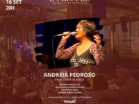 Andréia Pedroso apresenta o show “Cheia de Bossa”, em seu aniversário, no próximo dia 16 (sábado), às 20h, no Mandarim Gávea.