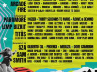 Lollapalooza Brasil 2024 anuncia line-up dividido por dia com os headliners Blink-182, Arcade Fire, Paramore, Limp Bizkit, Titãs, SZA e Sam Smith
