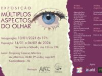 A Ava Galleria Rio apresenta a exposição “Múltiplos Aspectos do Olhar”, no Shopping Cassino Atlântico, com artistas de diversos países  e curadoria de Edson Cardoso.