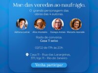 Roda de Conversa “Mar: das Veredas ao Naufrágio” reúne as autoras Adriana Lomar, Alice Monteiro, Georgia Annes e Marcelle Azeredo, na Casa 11, no próximo dia 02.02, sexta-feira